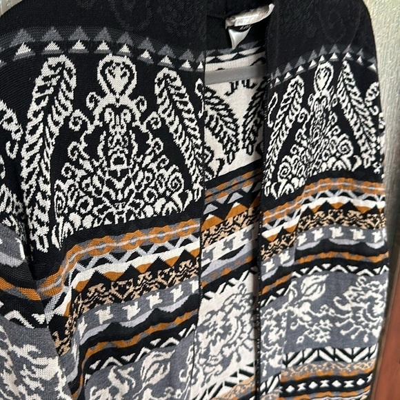 Fuzzi Nordique Cardigan in Black - Size M - Picture 6 of 15